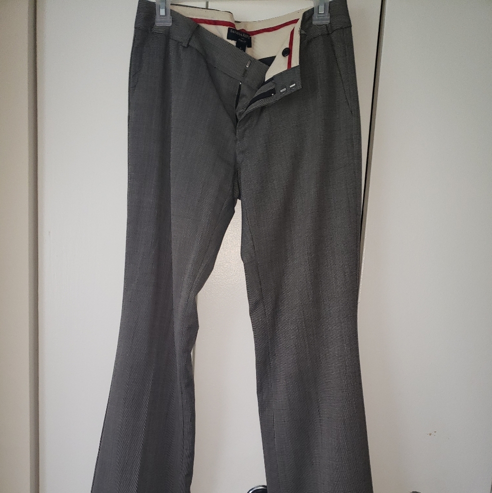 Gray trousers